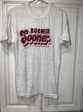 Boomer Sooner University Of Oklahoma T-shirt Sz M Women’s EUC Opolis Brand 