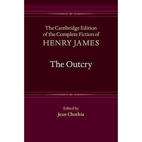The Outcry James Chothia Hardback Cambridge University Press 9781107002692