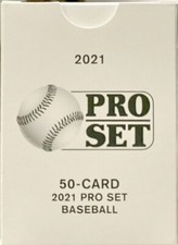 2021 Pro Set Baseball 50 Cards Base Set with RC XRC Red Border