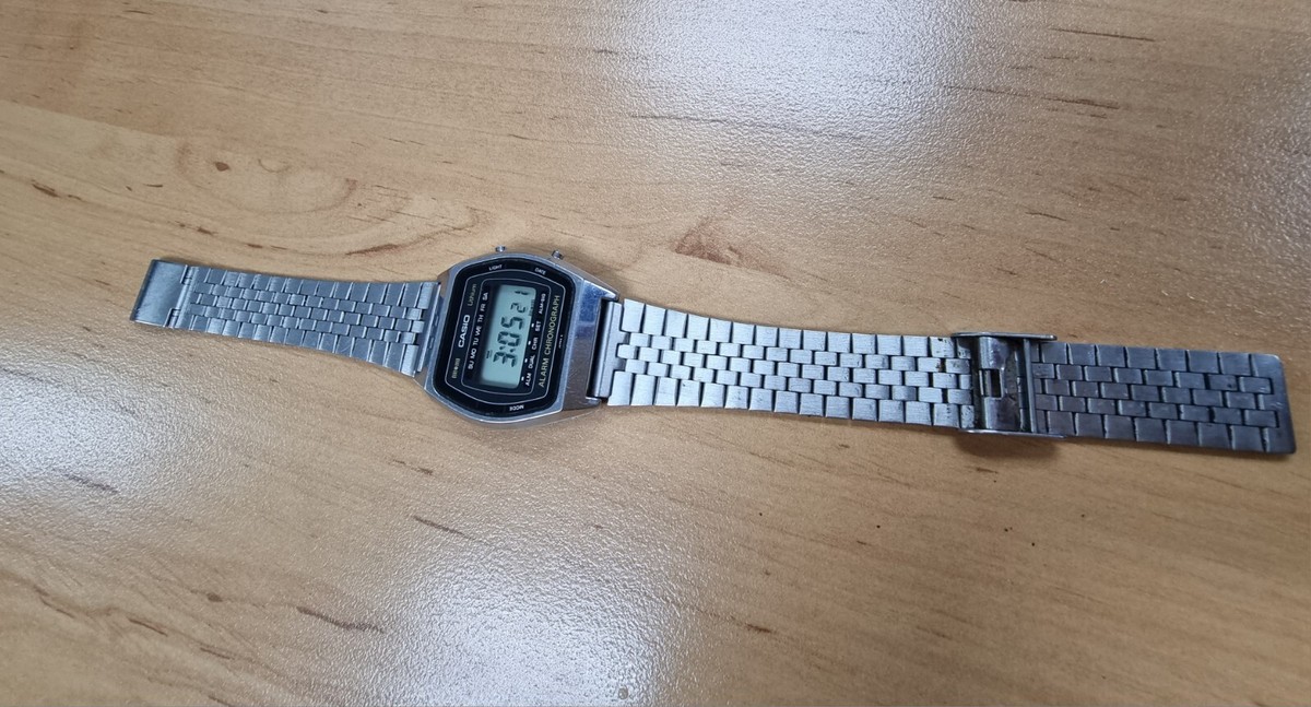 Casio A657 Digital Alarm Chronograph Module 160 - rare vintage