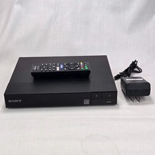 Sony BDP-S1700 Blu-ray DVD Player Black w/ Power Adapter Cord & Remote Tested