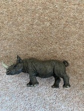 SCHLEICH RHINO / RHINOCEROS Plastic Toy Figure