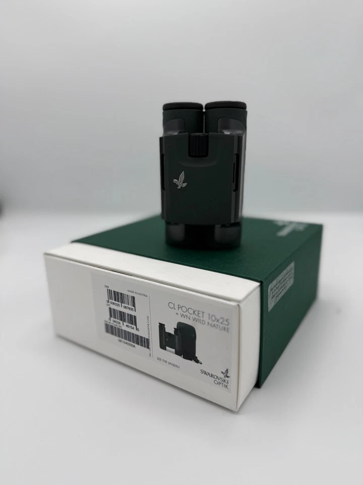 Swarovski CL Pocket 10x25 Binoculars Green with WN Wild Nature -Brand New in Box - Image 2 of 3