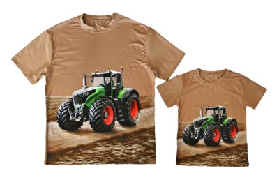 T-Shirt Traktor Jungen H-420 Jugendliche Herren H-422 Fotodruck Partnerlook