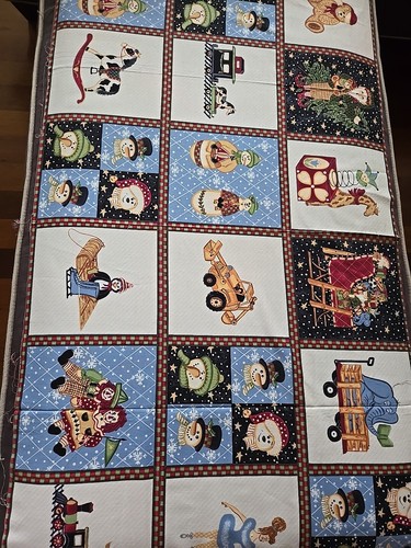 Toys Toys Toys by Northcott Cotton Christmas Fabric Quilting Children's Panel - Picture 13 of 14