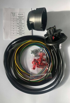 TOWBAR WIRING Wire Electrics KIT 7-PIN UNIVERSAL For Ford Transit Van
