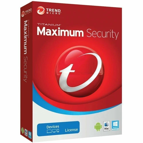 Trend Micro Maximum Security 2025 1 PC / Gerät 1 Jahr | Vollversion / Upgrade