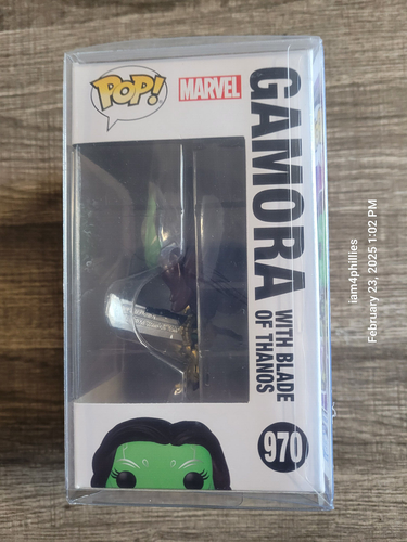 🔥💲 Funko Pop! Marvel Studios What If...? Gamora #970 W/ Protector 🔥💲 - Picture 3 of 5