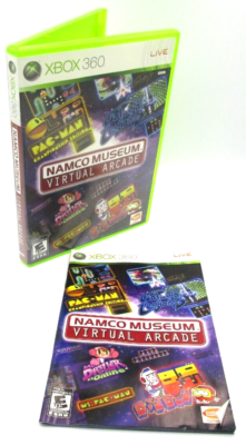 Microsoft XBox 360 Namco Museum Virtual Arcade EMPTY Case w