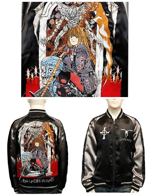 P.N.UNDERGROUND × DEATH NOTE Amane Misa Sukajan reversible