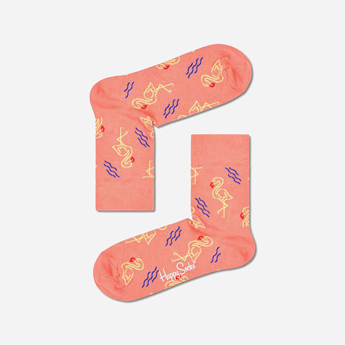 Хлопчатобумажные носки Happy Socks Flamingo 12 длина 8-12 М ширина 10-12 12 2690₽