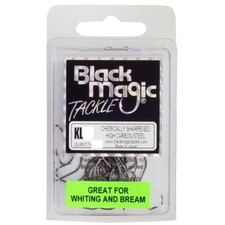 Black Magic KL Black Fishing Hooks Economy Pack - Choose Size BRAND NEW @ eBay F