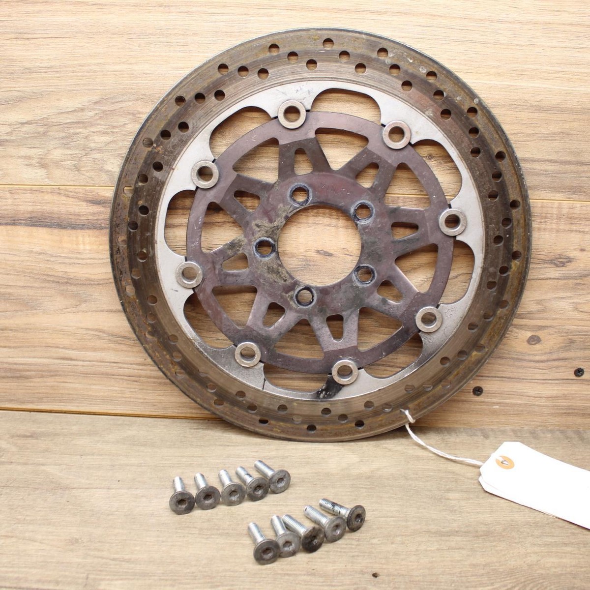 1997 Kawasaki Ninja ZX11 ZX1100D FRONT BRAKE DISC ROTOR W BOLTS | eBay