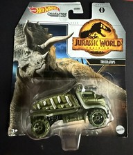 Hot Wheels Character Cars Jurassic World Dominion: TRICERATOPS 2021 GWR51-4810