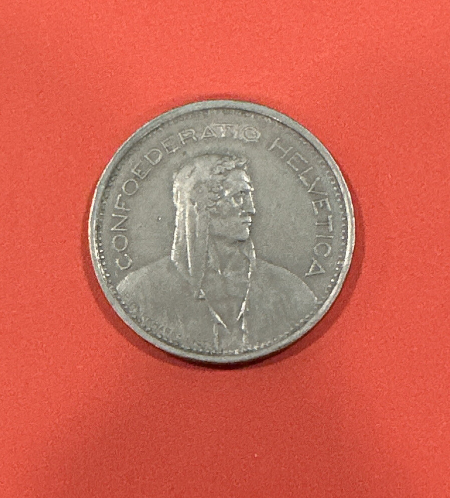 5 FR SWISS Francs 1968 B Confoederatio HELVETICA Collectable 