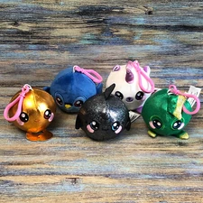 Squeezeamals Backpack Bag Clips 2020 Stuffed Animal Key Rings Plush Choose