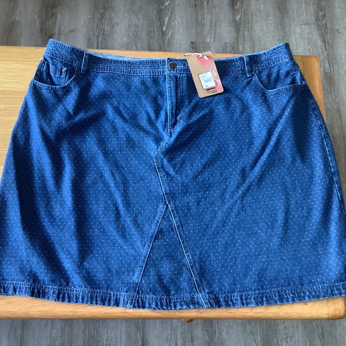 Plus Size 26 Denim Skirt New. Jpm eBay