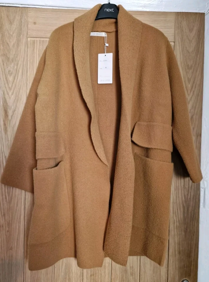 Nwt mustard heavy weight coatigan size Medium - Image 3 of 4