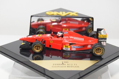 Modèle Réduit Ferrari 412 T1 Gerhard Berger - Échelle 1:43 Par Minichamps, Occasion