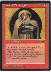 Agent of Stromgald - Alliances (1996) MTG Common