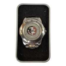 Vintage NCAA Florida Seminoles Men’s Sun Time Sport Logo Watch New