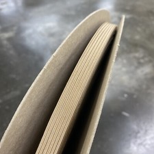 Rice Uniform Flat Braid- Tan 56721- 1/2  Wide - 144 Yards- Lacquered Made In USA