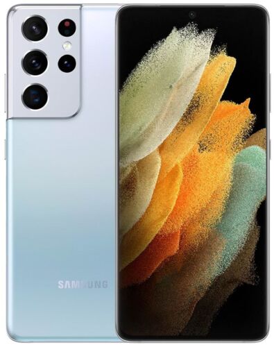 SAMSUNG Galaxy S21 Ultra 5G 128 Go Phantom Silver Reconditionné Très Bon etat - Photo 1/6