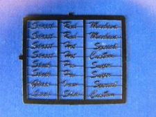 Detail Master 2080 x 1/24-1/25 Custom Scripts Assorted