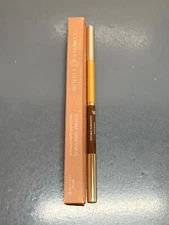 Complex Culture Double Dimension Dual End Eyeliner Matte Brown/Metallic Gold NIB