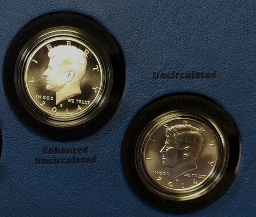 2014 Kennedy 50th Anniversary Silver Half-Dollar Set in OGP Box/COA (K13) - Picture 8 of 15