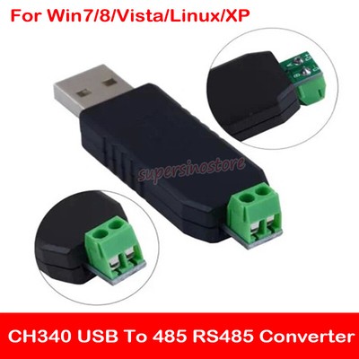 CH340 USB To 485 RS485 Converter Adapter Module For Win7/8/Vista/Linux/XP