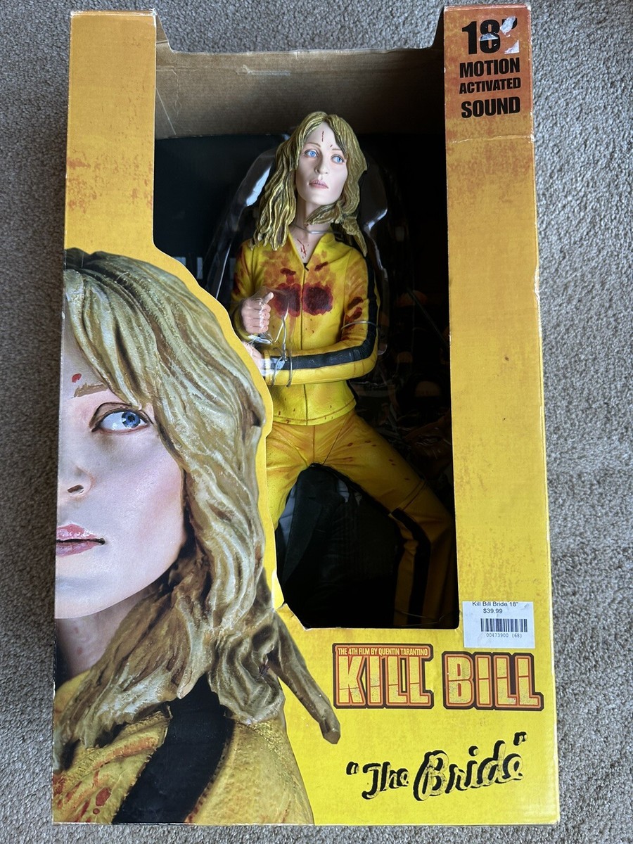 NECA 2004 KILL BILL Motion Activated Sound THE BRIDE Action NECA 2004 KILL BILL Motion Activated Sound THE BRIDE Action