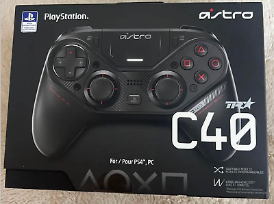 Astro Gaming C40 TR Wireless Controller for PlayStation 4 - Black