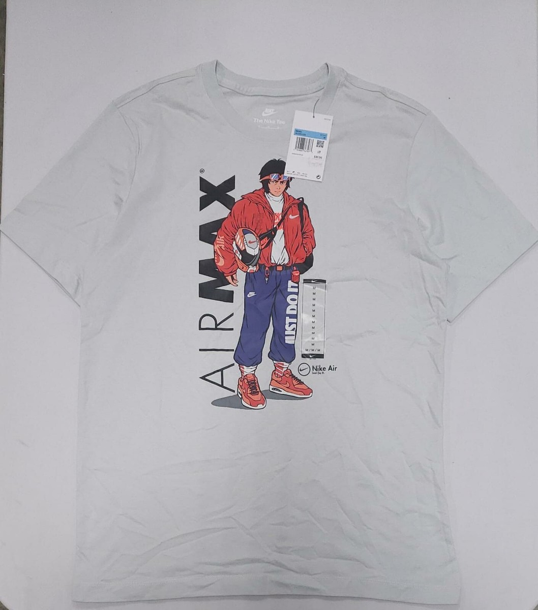 Nike NSW Manga Graphic T-Shirt DO1892 025 Light Grey/Multicolor