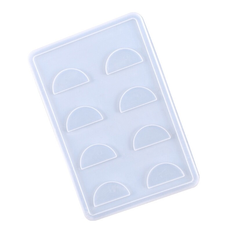 DIY Jewelry Storage Crystal Epoxy Resin Mold Eyelash Tray Silicone Mould