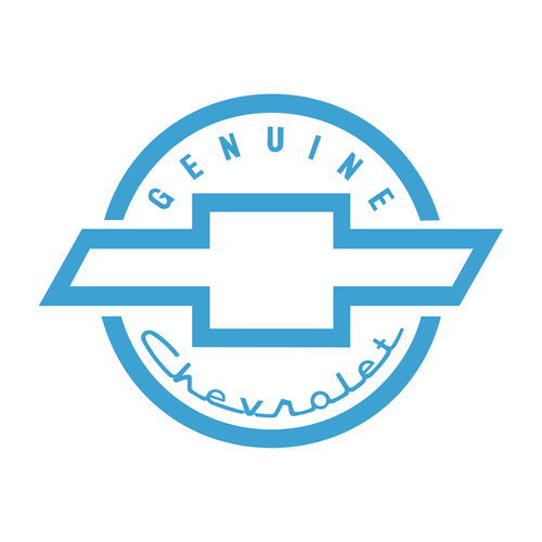 Chevy Chevrolet Genuine Circle Logo die cut decal Made in USA 6+yr - Picture 28 of 56