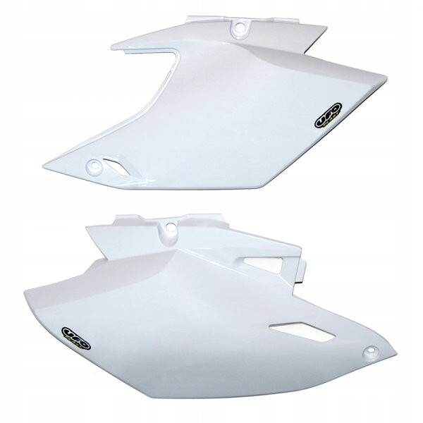 Placa latérale arrière YAMAHA WRF 450 blanche pour restaurer votre moto avant une sortie enduro
