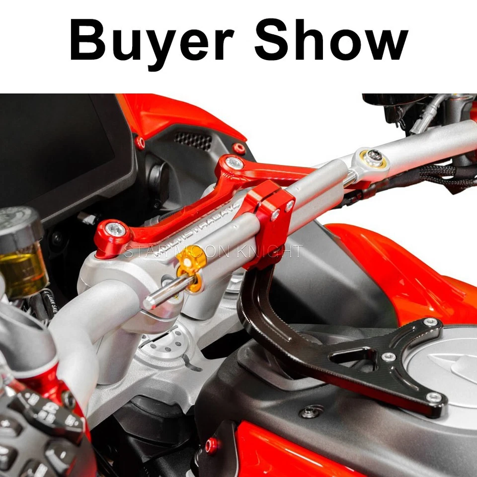 Soporte amortiguador de dirección para Ducati Multistrada V4/V4S 21- Grand Tour 2024 Foto 4 de 4