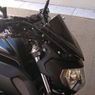 Smoke 2.5mm Windshield Windscreen Pare-brise Fit YAMAHA MT-07/FZ-07 2018-2021