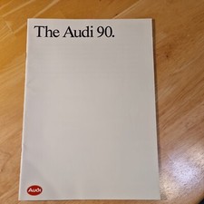 1991 Audi 90 brochure