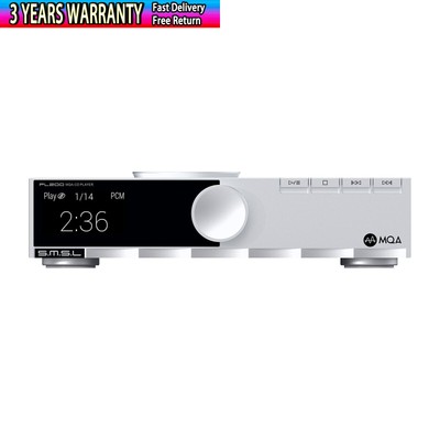 SMSL PL200 Audio Decoder High Resolution MQA CD Player AK4499EX XMOS Bluetooth