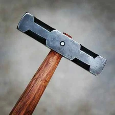 Black High Quality Iron Hammer Blacksmith Heavy Duty