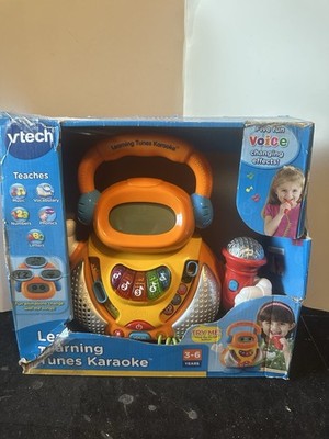 VTech Learning Tunes Karaoke Machine Music Voice Changing Microphone With Songs
