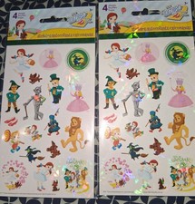 Set of 2 New Wizard of Oz Sticker Sets