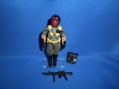 1989 GI JOE ARAH PYTHON VIPER GUN 100% COMPLETE EXC NRMINT ZERO COLOR WEAR