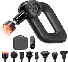 Bob and Brad D6 Ultra Massage Gun with Infrared Light 16mm Amplitude forAthletes