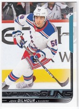 2018-19 UD Series 2 Young Guns JOHN GILMOUR 457 New York Rangers YG SP RC Rookie