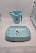 Vintage Johnny Walker Scotch Whisky Jug & Ashtray Set NOS