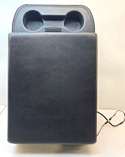 Nissan Titan 2004-2008 Center Console Jump Seat Cup Holder Black Leather Oem Nissan Titan 2004-2008 Center Console Jump Seat Cup Holder Black Leather Oem