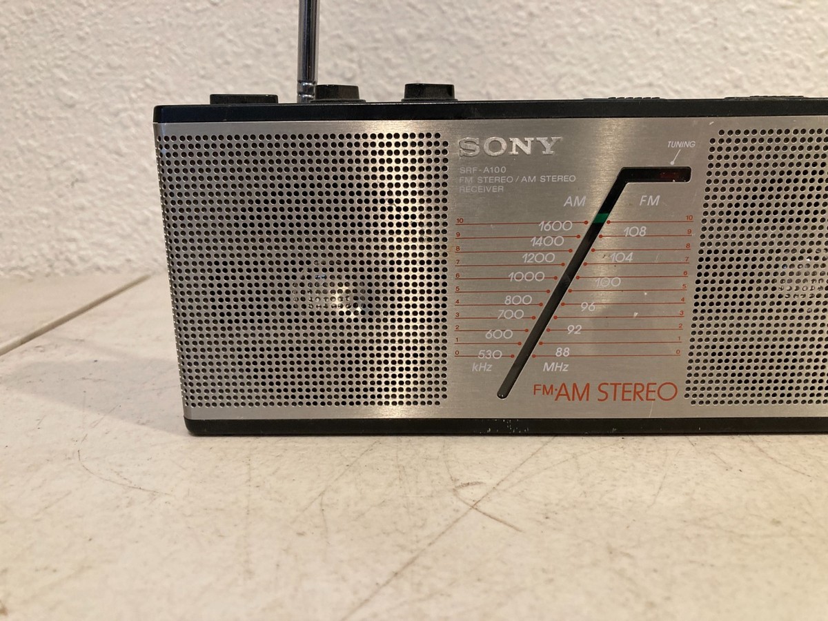 Vintage Sony SRF-A100 AM/FM Stereo Transistor Radio Japan | eBay